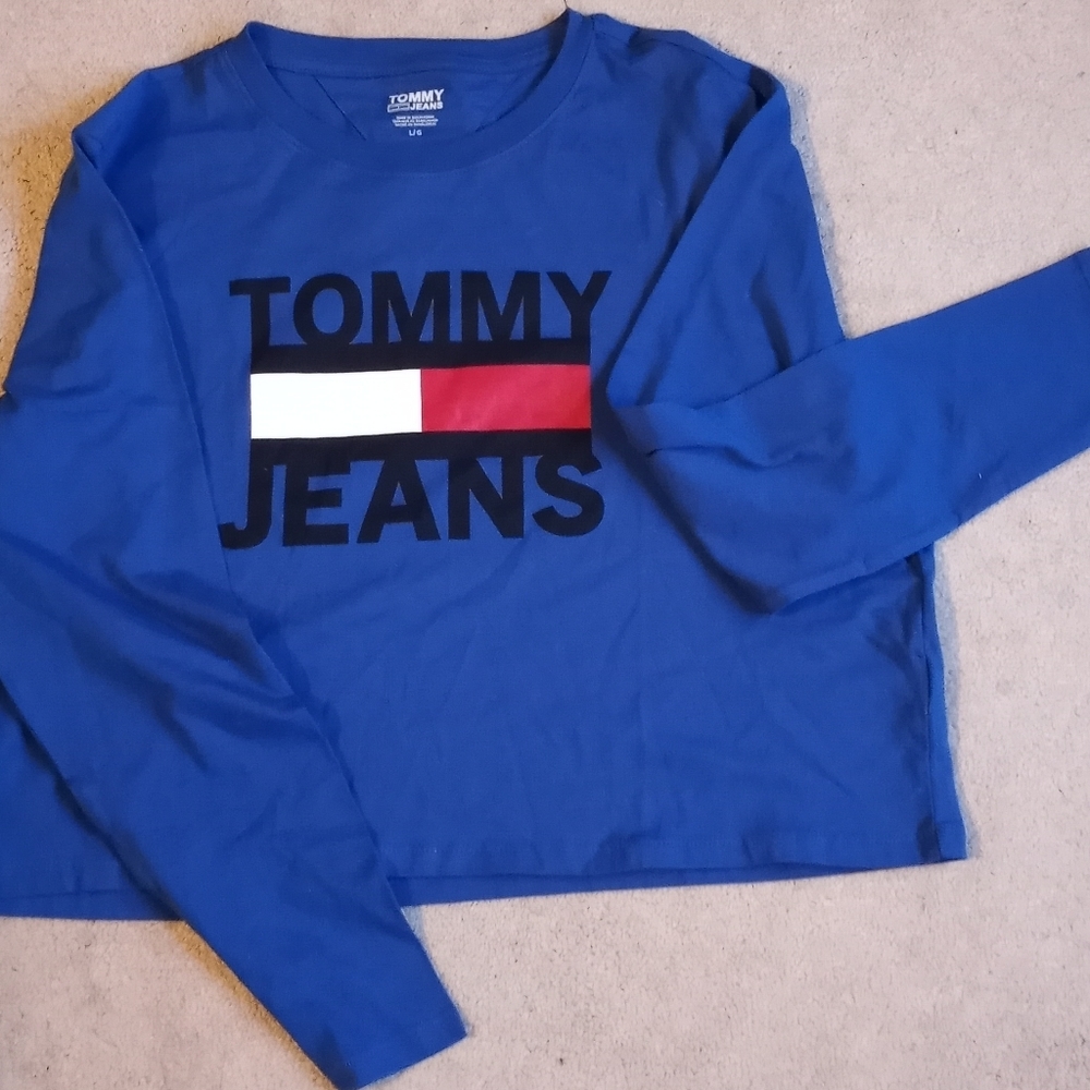 Tommy hilfiger jeans ladies crewneck tops